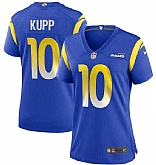 Women's Los Angeles Rams #10 Cooper Kupp Royal Vapor Untouchable Limited Stitched Jersey(Run Small) Dzhi,baseball caps,new era cap wholesale,wholesale hats